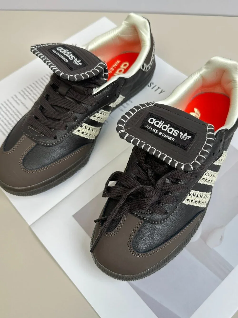 Women's Wales Bonner x Adidas Originals Samba Sneakers US8/EU38 - Picture 1 of 8